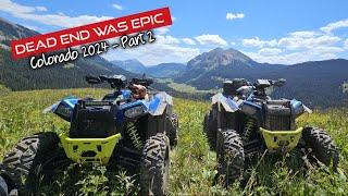 Paradise Divide with the BEST VIEWS on the Polaris Scrambler 1000S (Colorado Atv Trails)