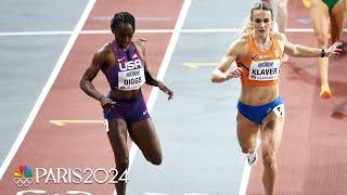 Diggs and Klaver battle to the line in tough 400m semifinal at Indoor Worlds | NBC Sports