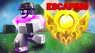 How To ESCAPE Gold Rank In Roblox Bedwars