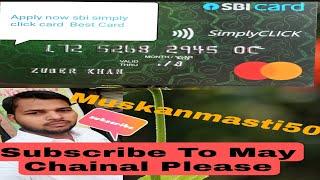 Sbi simply click credit card charges and benefits unboxing apply now