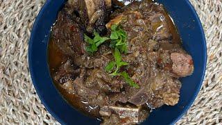 The best Halal Beef with onion, Egyptian style