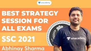 Best Strategy Session for all Exams | Unacademy Live - SSC Exams | Abhinay Sharma