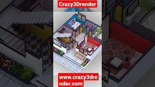 3D HOUSE PLANS VOL. 1 | 3D INTERIOR PLAN | #crazy3dhouseplan #crazy3dplans  #crazy3drender