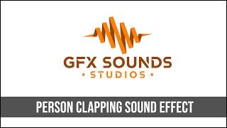 Person Clapping Sound Effect