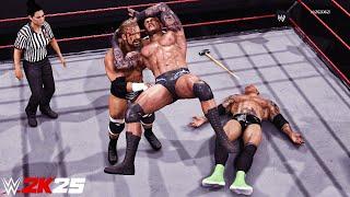 WWE 2k25 - Randy Orton vs Triple H vs Batista: Extreme Rules Match at No Mercy