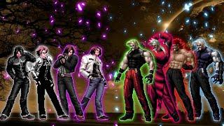 [KOF Mugen] Orochi Kyo Team VS. Rugal Team