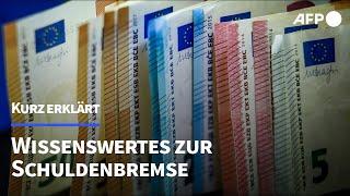 Kurz erklärt: Die Schuldenbremse | AFP