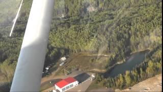 SveinSjoen.ca Flying over Fort Mcmurray Oil Sands Cessna 172