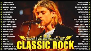 Aerosmith, Nirvana, ACDC, Queen, Bon Jovi, Scorpions, Guns N RosesBest Classic Rock Of 70s 80s 90s