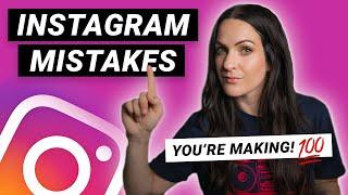 INSTAGRAM MISTAKES YOU'RE MAKING! (Part 2)