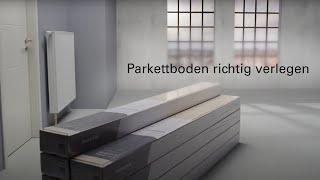 Parador Parkettboden richtig verlegen