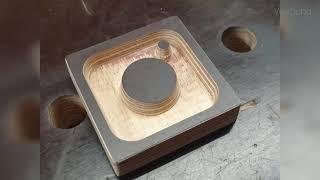 CNC V-Carve Holz Inlays mit Estlcam Tutorial