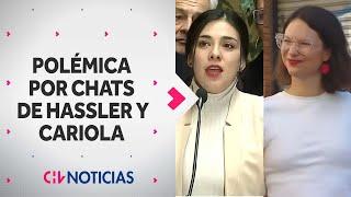 Los chats QUE COMPLICAN a Karol Cariola e Irací Hassler sobre Clínica Sierra Bella y patentes