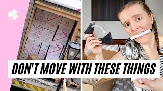 ️ Decluttering Before A Move So You Don't Clutter Up Your New Home • Moving Tips For Taking Less