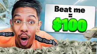 If you beat me in Chess, you win $100