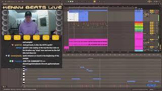 KENNY BEATS - MAKING a quick HARD BEAT and PUT *PLAYBOI CARTI ACAPELLA" ON IT  - LIVE (11/1/20) 
