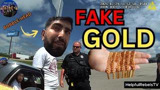 BODY CAM FOOTAGE | TikTok Scammer Sells Counterfeit Gold to U.S. Residents | Fake Gold Scam