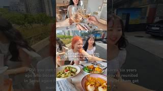 Full circle moment  #girlhood #friendship #korea #vlog #minivlog #studyabroad #seoul #wedding