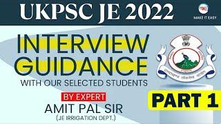 UKPSC JE Interview Guidance with our selected students UKPSC JE by expert Mr. Amit Pal Sir (JE Irrg)