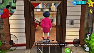 Play as Miss T in Scary Stranger 3D- New Update New Levels  (Android,iOS)