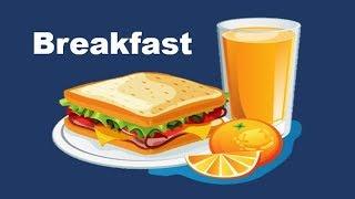  Los alimentos del desayuno en inglés | Breakfast Foods    