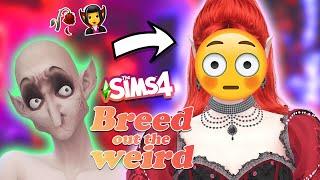 breed out the weird but I can only use VAMPIRES‍️ | the sims 4