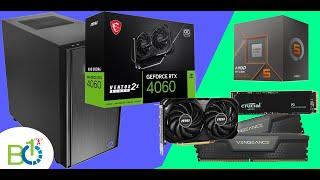 System Build 33 - Build With Brian - Complete Build using Qflash-plus, NVIDIA RTX 4060 (2024)