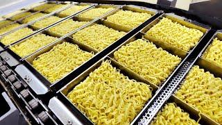 COMO se HACEN los FIDEOS INSTANTÁNEOS| Como se FABRICAN las SOPAS INSTANTÁNEAS MARUCHAN