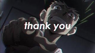 Hunter x Hunter「AMV」- thank you