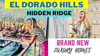 Luxurious community Hidden Ridge by Toll Brothers in El Dorado Hills CA