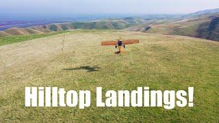 Kitfox, SuperSTOL, Legend Cub Hilltop Landings! - Just Aircraft #JustAircraft #Kitfox #LegendCub