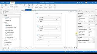 UiPath get common rows from 2 tables.