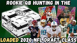 ONE OF THE BEST QB DRAFTS EVER! 2020 Panini Mosaic Football Cello Box!