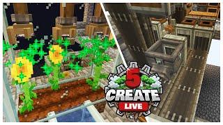 UNENDLICH Kupfer, Redstone, Andesite Alloy | Create Live 5 SKY