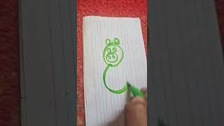 One circle one circle.. green Piggy..