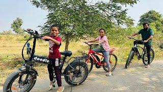 Battery cycle Ride with Friends | Kannayya Videos | Trends adda Vlogs