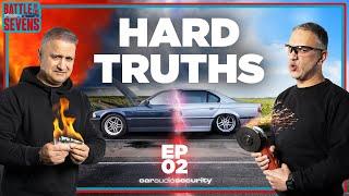 Cutting Springs, Rust & The Hard Truth of Owning an Old BMW | Battle of The 7s