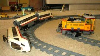 LEGO Trains collection - LEGO Passenger Train 60197, LEGO Train 60051, Lego Freight Train 60336 etc.