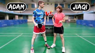 Semi-Pro Man vs. USA Champion Woman