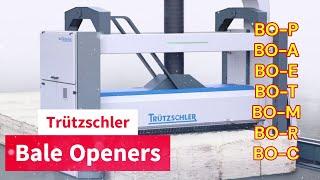 Trützschler Bale Openers: Overview and Key Differences | BO-P | BO-A | BO-E | BO-T | BO-M | BO-C