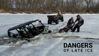 Dangers of Late Ice | Ice Fishing Gone Wrong