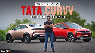 Tata Curvv - Petrol & Diesel driven | Detailed Review | GearFliQ