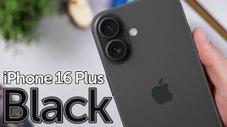 Black iPhone 16 Plus is CLASSIC! Unboxing, First Impressions & Color Review!