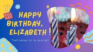 Happy birthday Elizabeth 