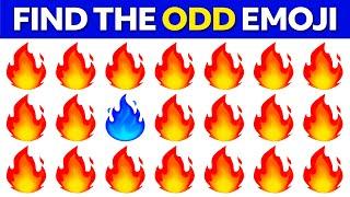 FIND THE ODD EMOJI OUT in this Emoji Quiz! | Odd One Out Puzzle | Find The Odd Emoji Quizzes