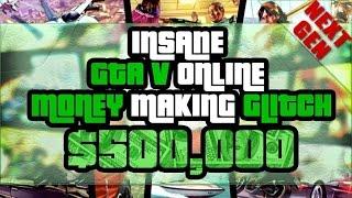 GTA 5 ONLINE NEXT-GEN | INSANE MONEY MAKING EXPLOIT!  $500K In 2Mins