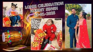 LIVE  LORHI CELEBRATION HARDIT SINGH 12-01-2025 II PREET STUDIO 9569571875 II