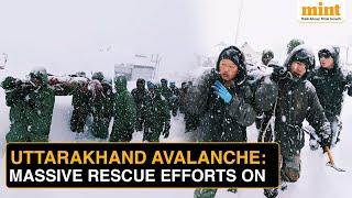 Uttarakhand Avalanche Update: 32 Rescued Amid Bad Weather & Snow | Communication Lines Disrupted