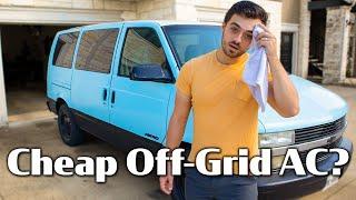 Can we build a CHEAP Off-Grid AC system in the Astro Camper van?