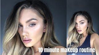 Beginners, 10 MINUTE EVERYDAY MAKEUP ROUTINE | Julia Dantas